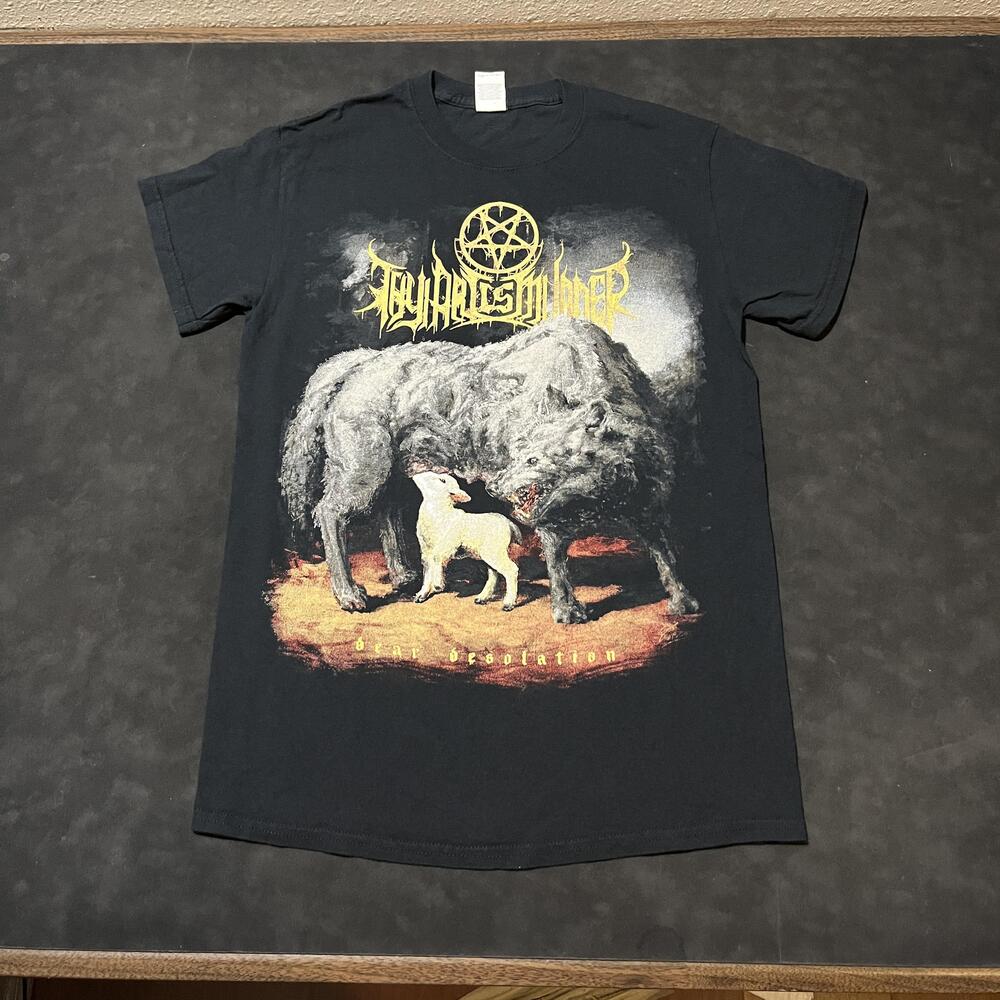 Thy Art Is Murder Shirt Mens Small Black Dear Desolation Album Metal Tee